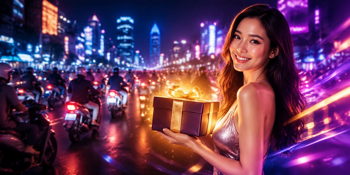 Khung cảnh neon sầm uất tại TP.HCM gợi lên không khí giải trí casino trực tuyến về đêm