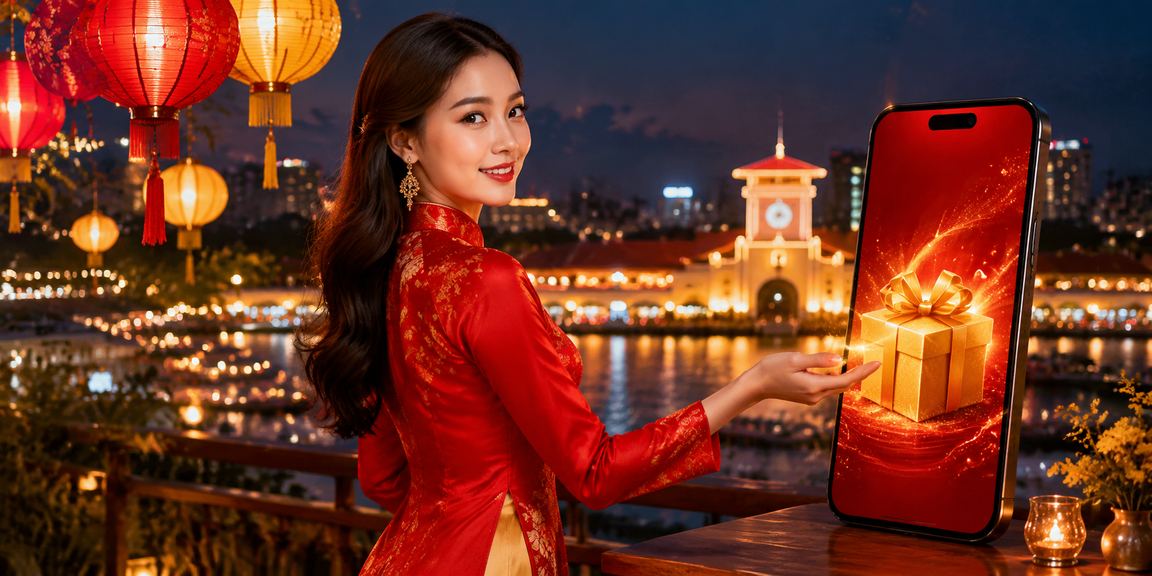 Người dùng tại TP.HCM xem hướng dẫn nhận bonus đăng ký trên điện thoại